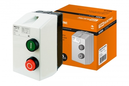 TDM ELECTRIC SQ0709-0004 Контактор КМН11260 12А в оболочке  Ue=380В/АС3 IP54 TDM